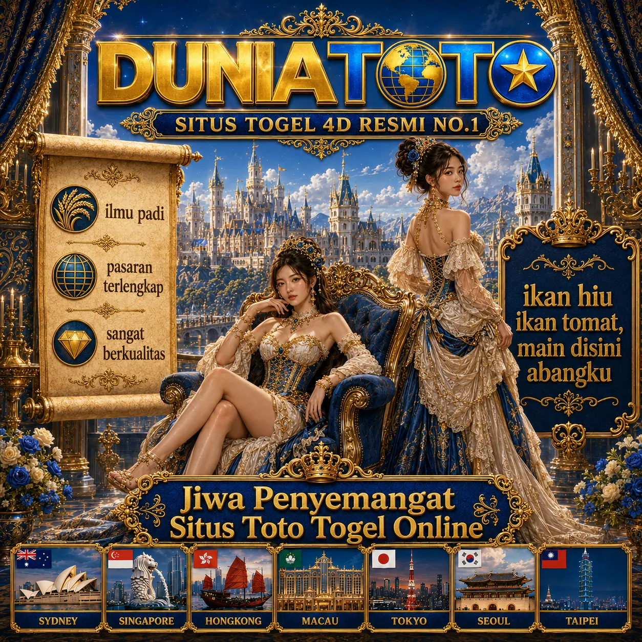 Galeri foto DUNIATOTO: Jiwa Penyemangat Situs Toto Togel Online Ilmu Padi Abangku di Jakarta